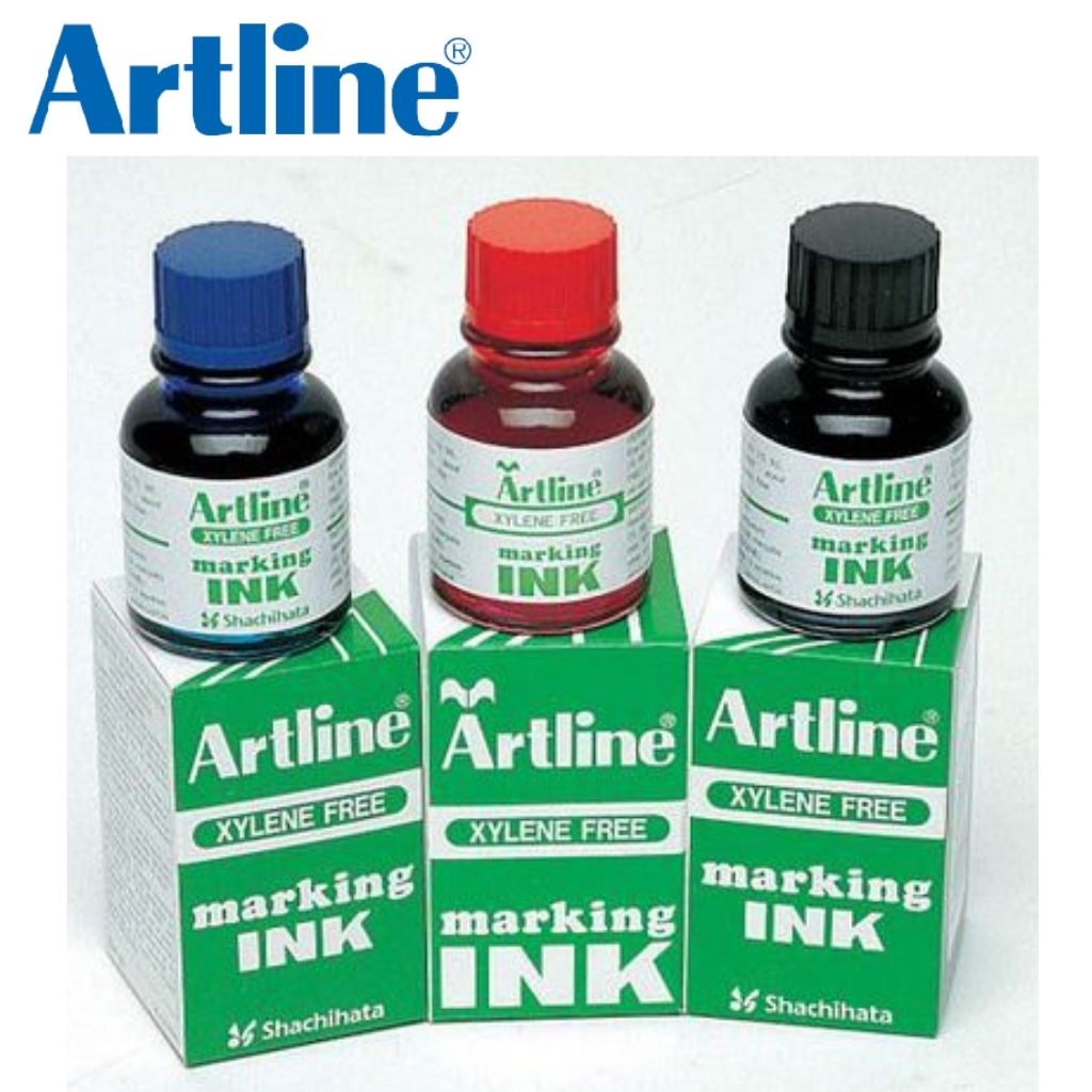 ESK-20, ARTLINE PERMANENT MARKING INK - BK/ B/ R